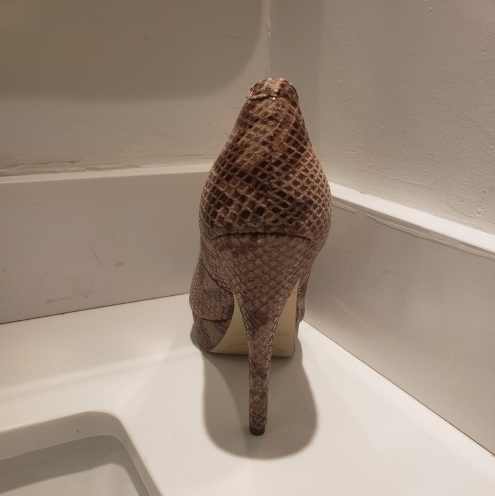 Enzo Angiolini python pump shoes - Picture 3 of 4
